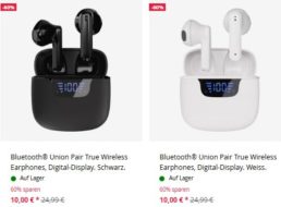 Vivanco: True-Wireless-Kopfhörer mit Ladecase für 10 Euro