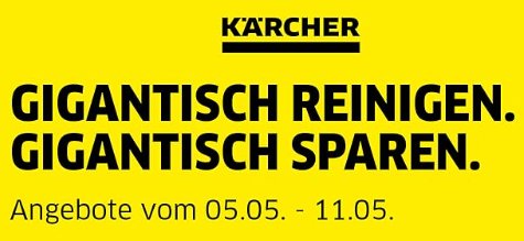 Amazon: Kärcher-Aktionswoche mit Reinigern und mehr zu Bestpreisen