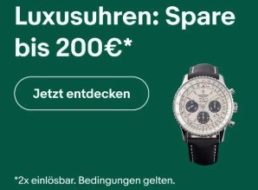 Ebay: Luxus-Artikel mit 20 Prozent Rabatt