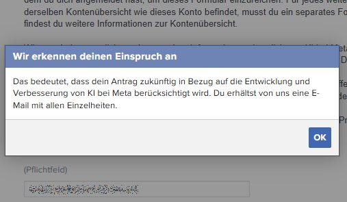 Wichtig: Widerspruch gegen Datennutzung bei Facebook & Instagram einlegen