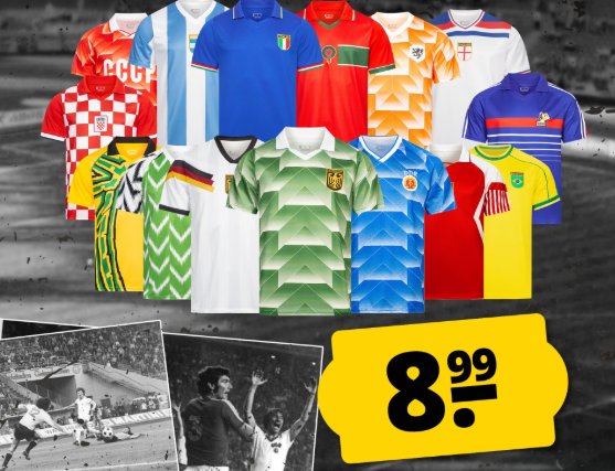 Sportspar: Retro-Trikots für je 8,99 Euro