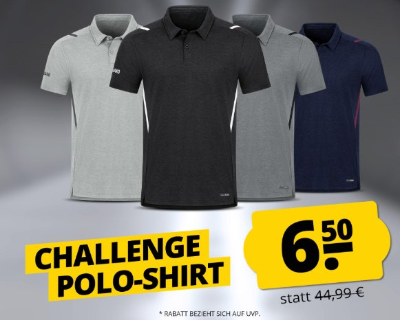 Sportspar: Poloshirts von Jako für 6,50 Euro