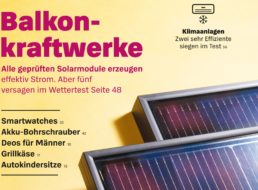 Paukenschlag: 5 von 8 Balkonkraftwerken sind mangelhaft