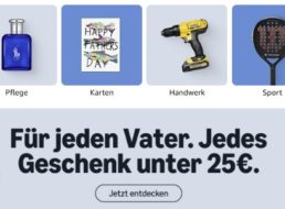 Amazon: Geschenke zum Vatertag unter 25 Euro