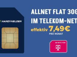 Telekom-Netz: 30 GByte 5G-Daten für rechnerisch 7,49 Euro