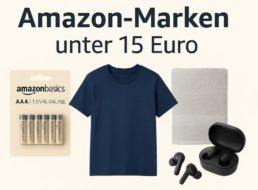 Amazon: Eigenmarken unter 15 Euro, teils über 30 Prozent Rabatt