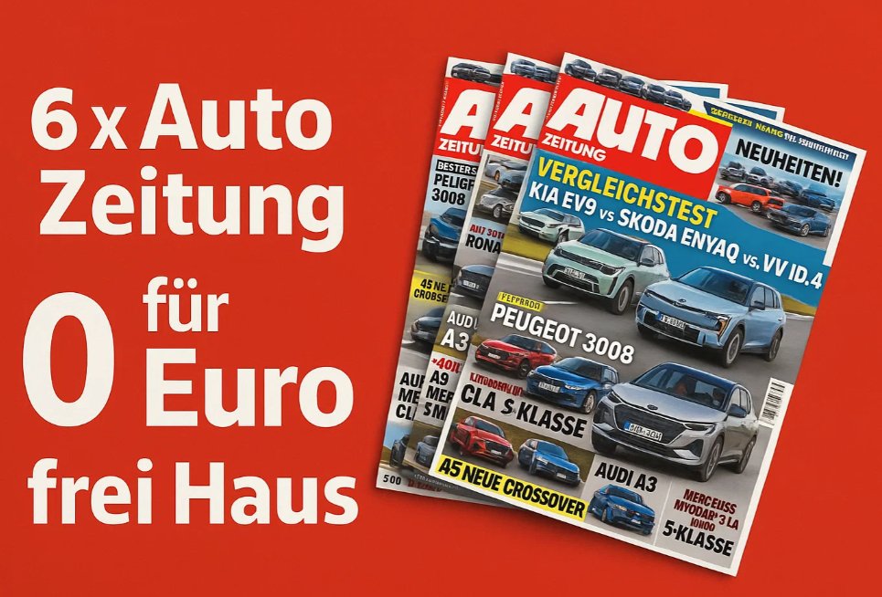 Gratis: "Auto Zeitung" sechs mal zum Nulltarif frei Haus