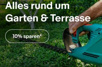 Ebay: 10 Prozent Rabatt auf Gartenartikel