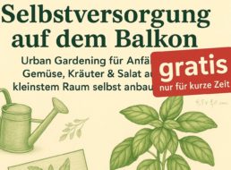 Gratis: eBook zum Thema „Selbstversorgung auf dem Balkon“
