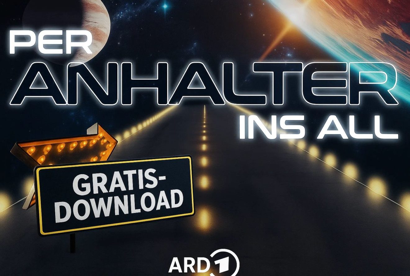 Gratis: Hörspiel "Per Anhalter ins All" bei der ARD zum Download