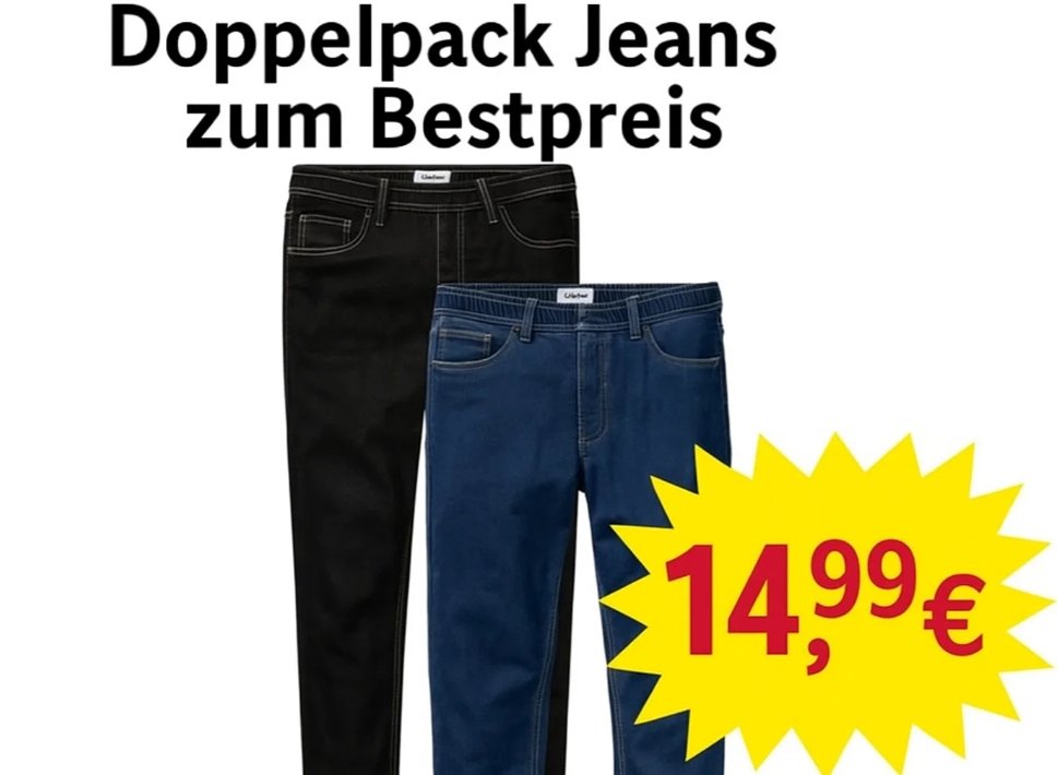 Outlet46: Doppelpack Jeans für 14,99 Euro