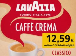 Sparabo: Lavazza-Caffè in verschiedenen Sorten für 12,59 Euro