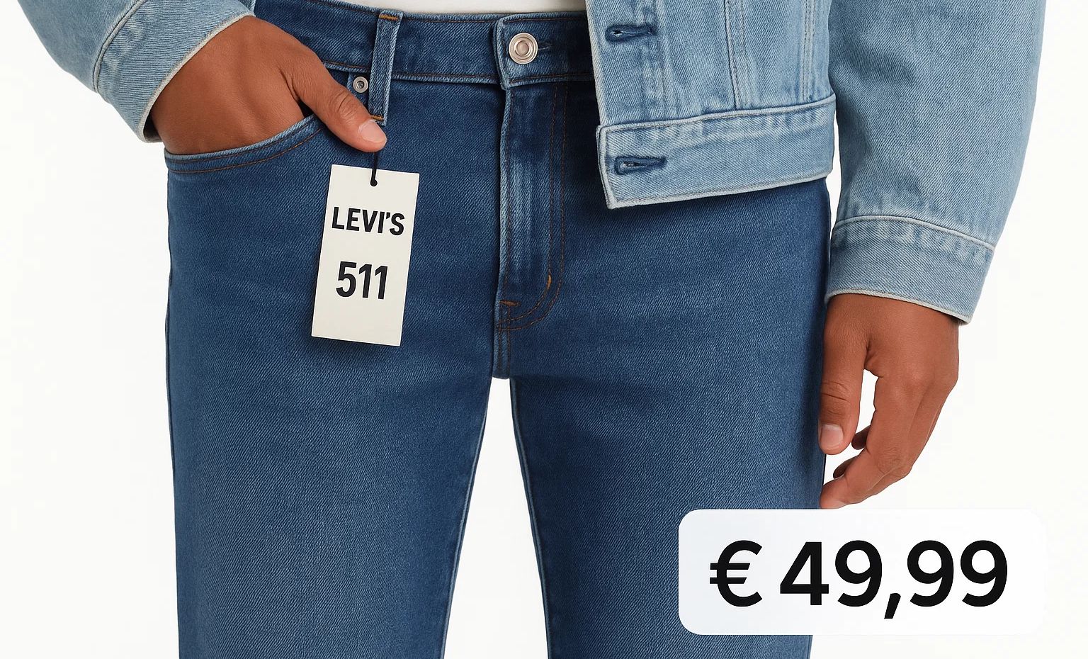 Outlet46: Levis 511 für 49,99 Euro frei Haus