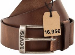 Levi’s: Herrengürtel für 16,95 Euro