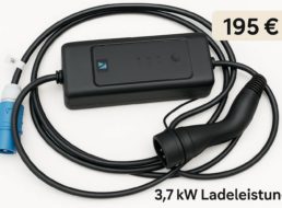 Ebay: Mobile Wallbox mit 3,7 kW für 195 Euro