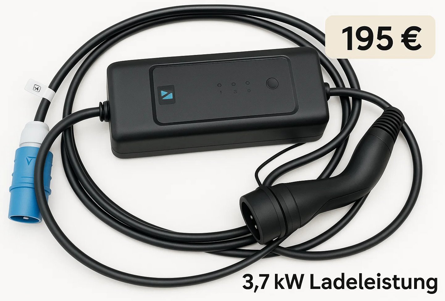 Ebay: Mobile Wallbox mit 3,7 kW für 195 Euro