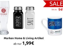 Outlet46: Haushalts-Sale mit Schnäppchen ab 1,99 Euro