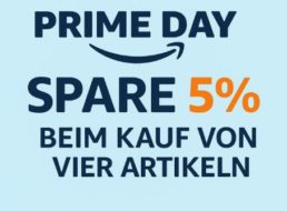 Amazon: 5 Prozent Rabatt beim Kauf von vier Artikeln
