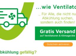 Völkner: Lüfter, Kühlgeräte und Klimaanlagen mit Gratis-Versand