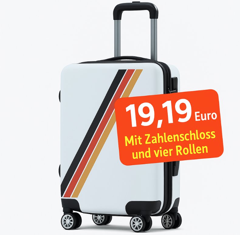 Vertical Studio: Handgepäck-Koffer für 19,19 Euro