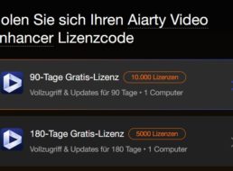 Gratis: „Aiarty Video Enhancer“ zum Nulltarif