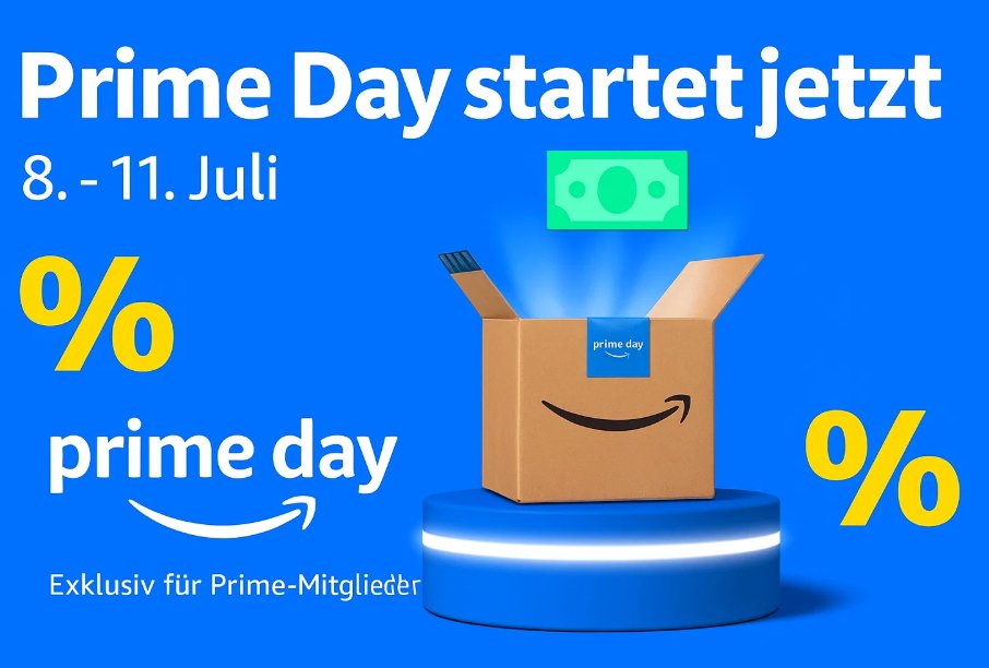 Prime Day 2025 - die besten Angebote auf einen Blick (Bild: Amazon.de)