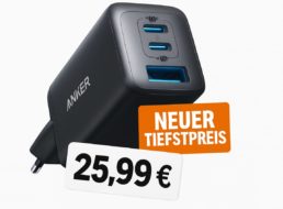 Amazon: Anker Nano II mit 65 Watt Ladeleistung für 25,99 Euro