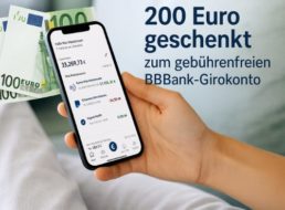 Knaller: 100 bis 200 Euro Prämie zum gebührenfreien BBBank-Girokonto