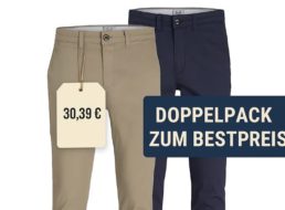 Jack & Jones: Chinos im Doppelpack ab 30,39 Euro
