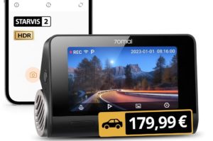 Prime Day: "70mai 4K Dashcam A810" für 179,99 Euro frei Haus