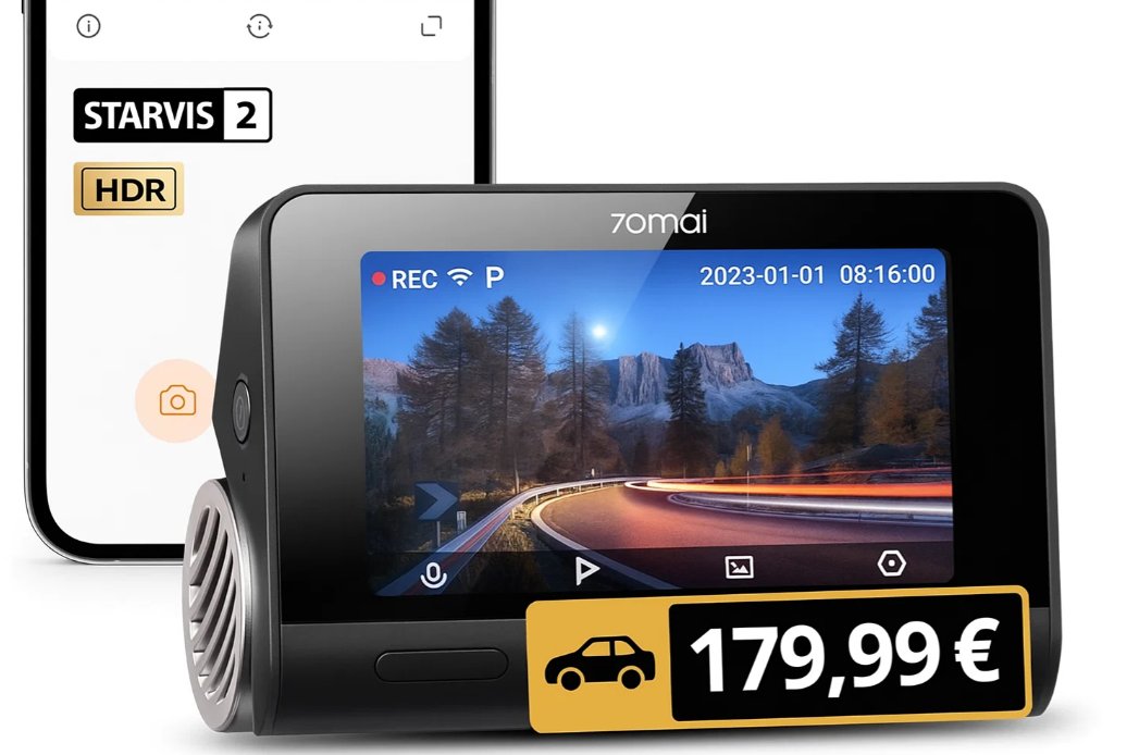 Prime Day: "70mai 4K Dashcam A810" für 179,99 Euro frei Haus