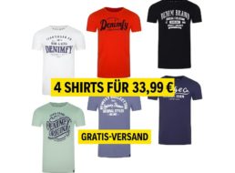 Ebay: Viererpack Denimfy-Shirts für 33,99 Euro frei Haus