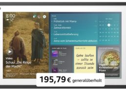 Echo Show 15: Smart Display mit Fire TV generalüberholt für 195,79 Euro