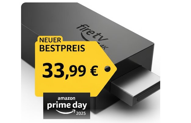 Fire TV Stick 4K: Noch bis Mitternacht zum Bestpreis von 33,99 Euro