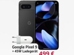 Amazon: Google Pixel 9 für 499 Euro frei Haus