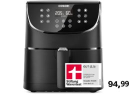 Amazon: Testsieger-Heißluftfritteuse für 94,99 Euro