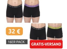 Kappa: Boxershorts im 16er-Pack für 32 Euro frei Haus