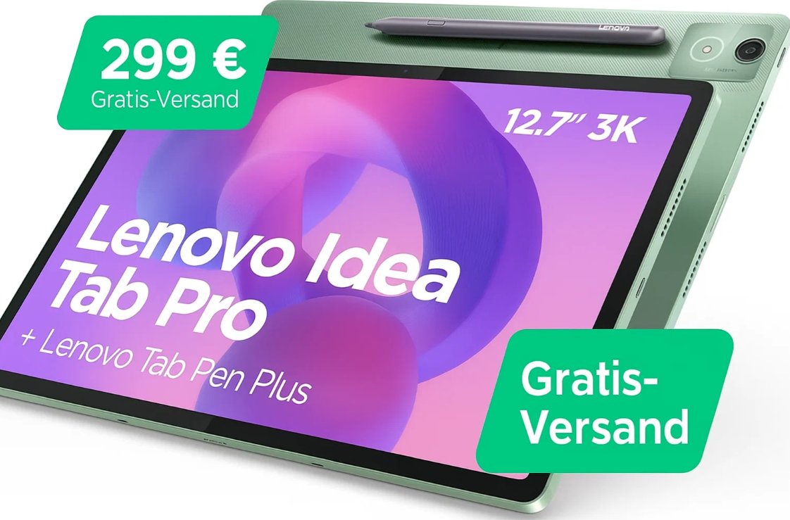 Amazon: "Lenovo Idea Pro Tablet" für 299 Euro frei Haus