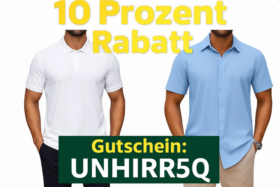 Coofandy: Zehn Prozent Rabatt auf bereits reduzierte Sommermode
