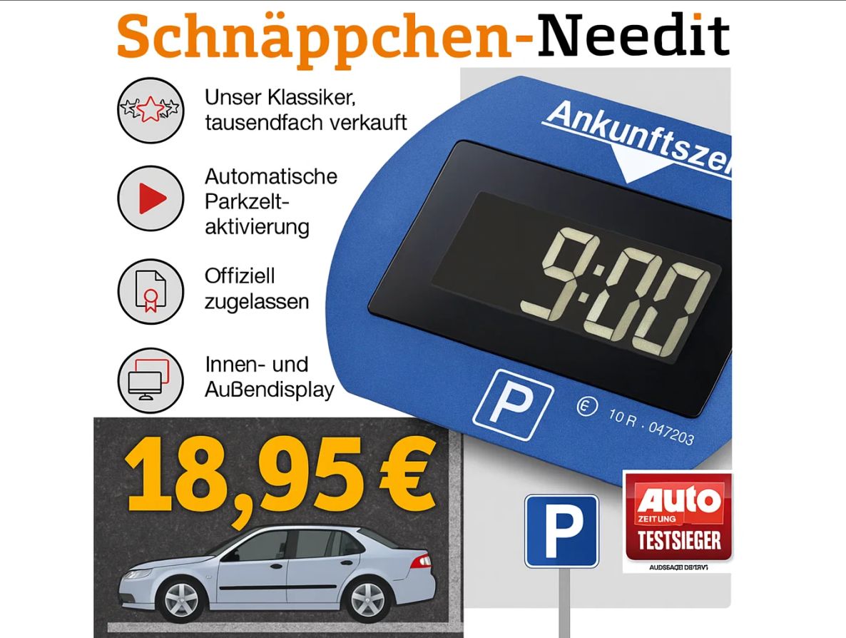 Amazon: "Needit Park Lite" für 18,95 Euro