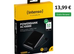 Ebay: Intenso-Powerbank mit 10.000 mAh für 13,99 Euro frei Haus
