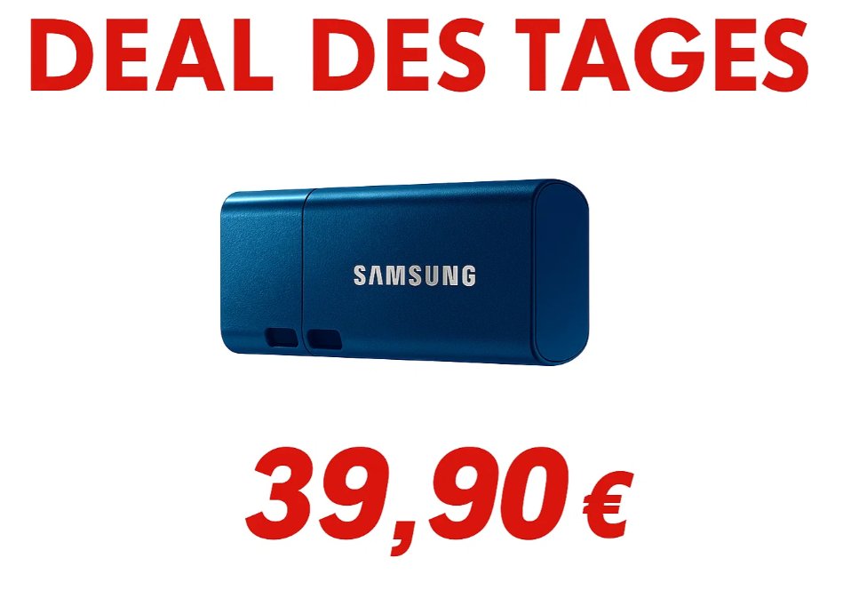 NBB: USB-C-Stick von Samsung mit 512 GByte für 39,90 Euro