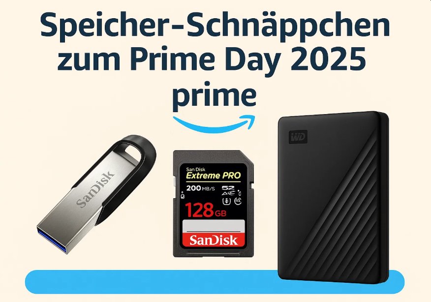 Prime Day: Speicher-Schnäppchen im Überblick