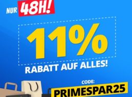 Sportspar: 11 Prozent Rabatt auf alles