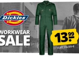 Amazon: Workwear von Dickies ab 3,99 Euro