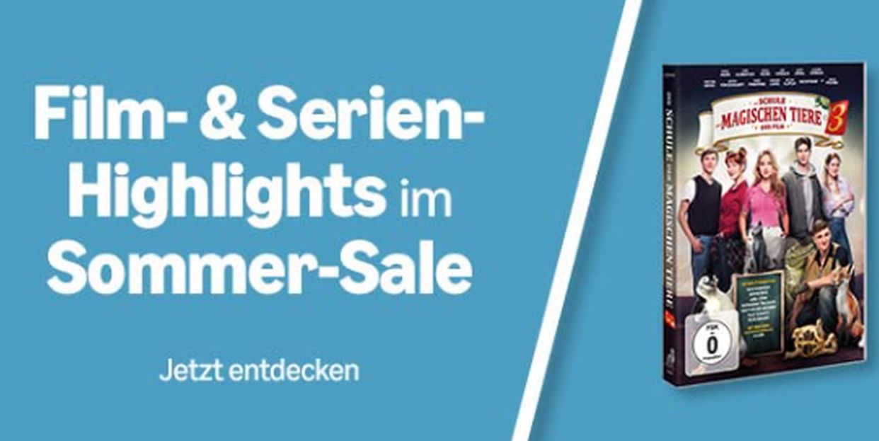 Amazon: Blu-rays und UHDs im Sommer-Sale