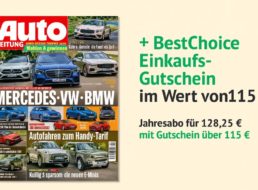 Auto Zeitung: Jahresabo für 128,25 Euro mit Gutschein über 115 Euro