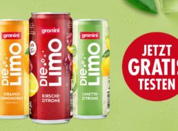 Gratis: „Die Limo“ für 0 Euro via Cashback testen