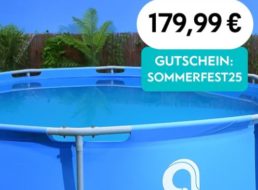 Ebay: 700 Pools mit zehn Prozent Extra-Rabatt