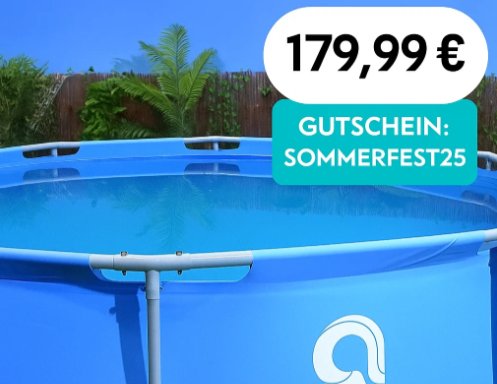 Ebay: 700 Pools mit zehn Prozent Extra-Rabatt